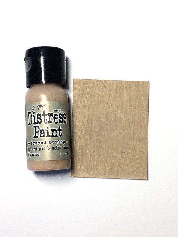 Tim Holtz Distress® Flip Top Paint Frayed Burlap, 1oz Online Sale - Image 2