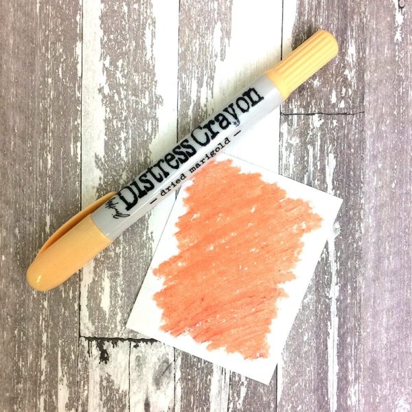 Tim Holtz Distress® Crayon Dried Marigold on Sale - Image 2