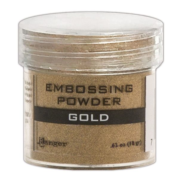 Embossing Powder Gold, 1oz Jar Online