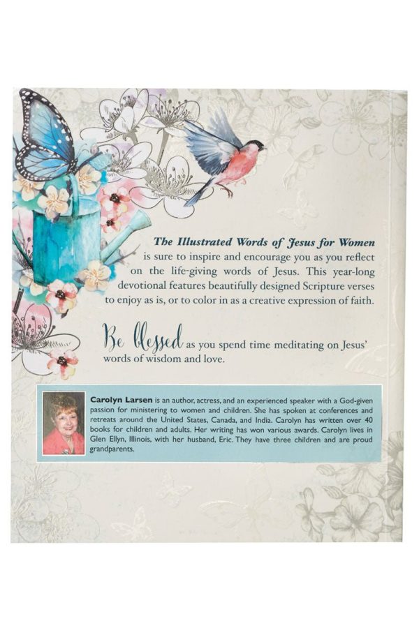 The Illustrated Words of Jesus for Women Devotional Hot on Sale - Image 2