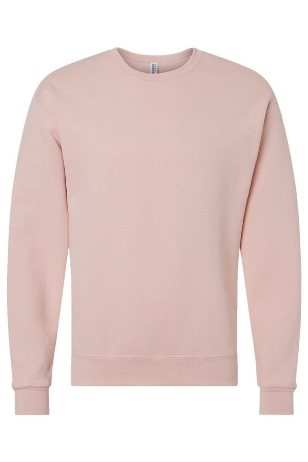 Brushed Teaching Is A Work Of Heart Unisex NuBlend Crew Sweatshirt For Cheap - Image 4
