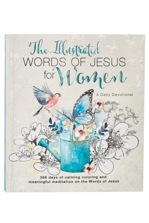 The Illustrated Words of Jesus for Women Devotional Hot on Sale