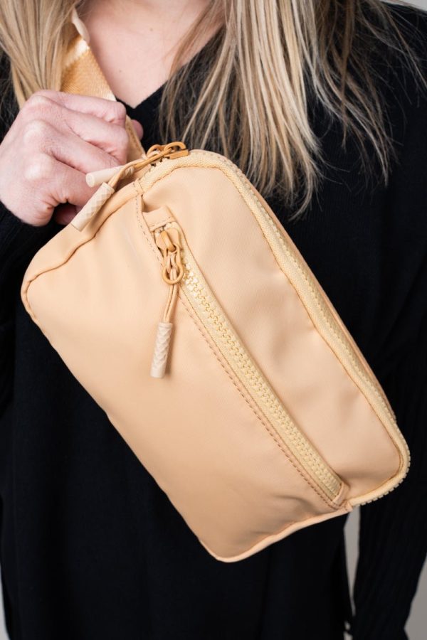 NGIL Khaki Atlanta Belt Bag Cheap - Image 3