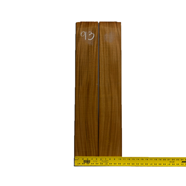 Indian Genuine Mahogany (Old Grown) Dreadnought Guitar Back & Side Sets #52 #93 Online Sale - Image 4