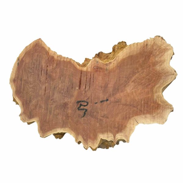 Red Mallee Burl Cookies - 7  x 4  x 1-3 4  #1080 Online now - Image 3
