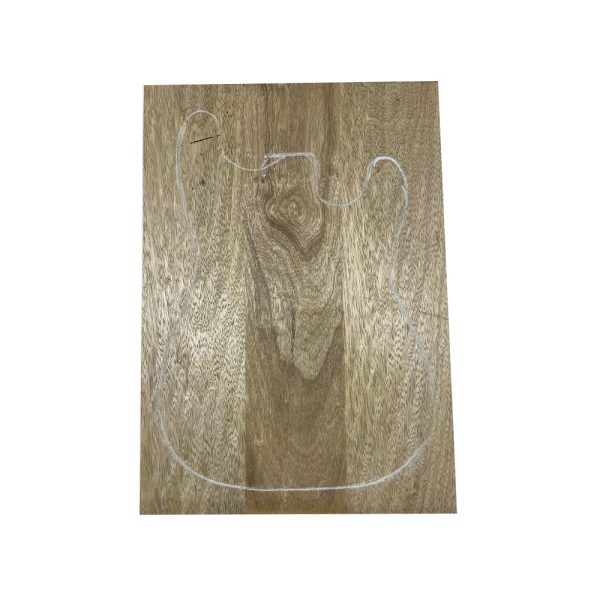 White Limba Guitar Body Blank - 21  x 14-1 2  x 1-3 4 , 10 Lbs (3 Pcs Glued) #106 Online Hot Sale - Image 5