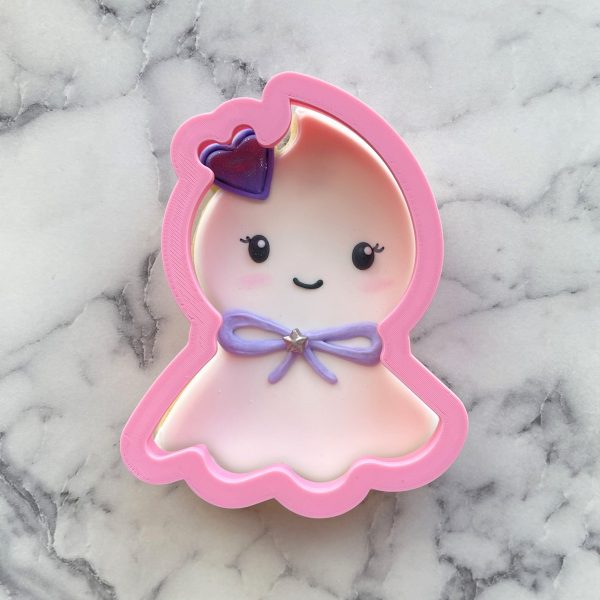 Fab-BOO-lous Ghost Cookie Cutter For Sale - Image 5